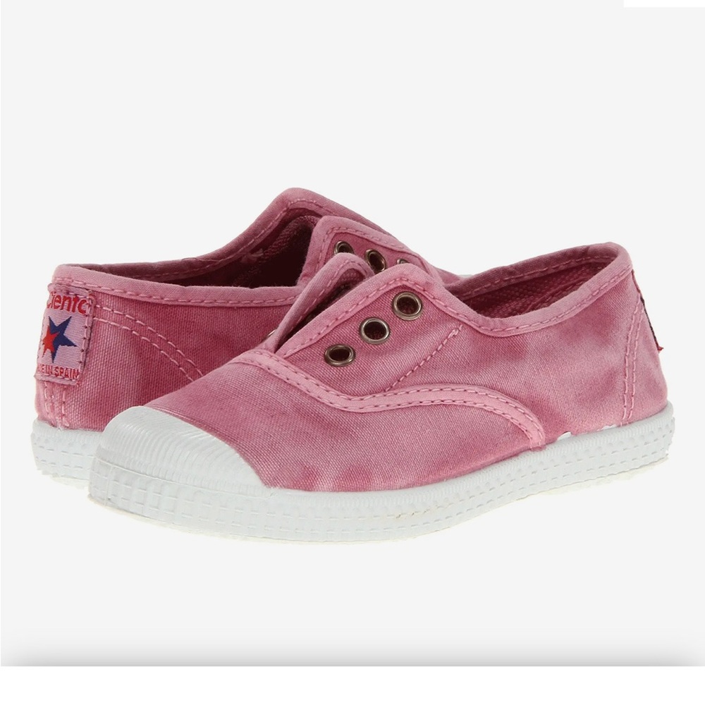 Cienta Canvas Slip On, Washed Rose